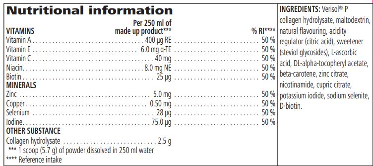 collagen skin booster ingredients